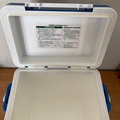 【受け渡し決定】クーラーボックスの画像