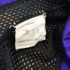 【古着】adidas半袖 Tシャツ メッシュ L-O パープル/オレンジ/ブラック スポーツウエアの画像