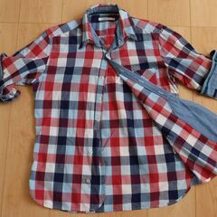 CIAOPANIC　メンズチェックシャツ　Mサイズの画像