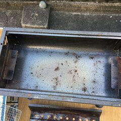 【BBQ】程度良くない バーベキューKING FISHERコンロ コンパクト収納  キャンプ アウトドア の画像