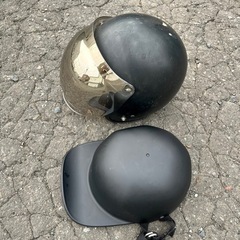 ヘルメット　黒2個セット　半ヘル　Mike's Pro Lids...