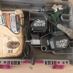 日立14Vインパクトドライバー　中古品