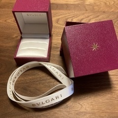 【美品】ブルガリ　指輪ケース&外箱