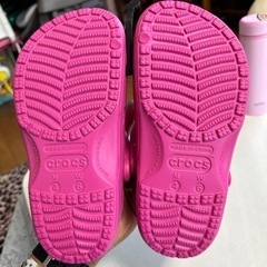 クロックス ピンク 22cmの画像
