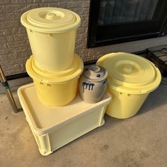 漬物桶 中古品 清掃済み