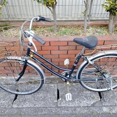 (chariyoshy)26インチ自転車　ギア付き