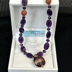 🌻  ヴァンドームブティック　天然石 カラーストーンネックレス  🌻