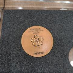 万博記念コイン　(銅)ケース付きの画像