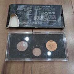 万博記念コイン　(銅)ケース付きの画像