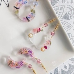 自宅教室✨レジンを使ってのアルファベットキーホルダー作り💕の画像
