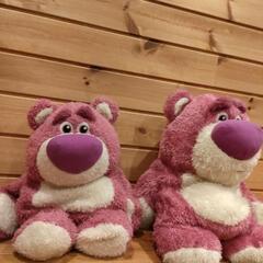 【無料】ロッツォ🐻2体セットぬいぐるみ🐻の画像