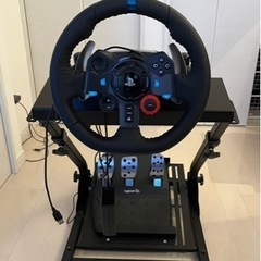 新品同様　ロジクール　G29 ハンコン　スタンド　セット　f1