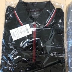 取引き先決定　　新品未使用　2枚セットDUNROP ZIPポロシャツ　Mサイズの画像