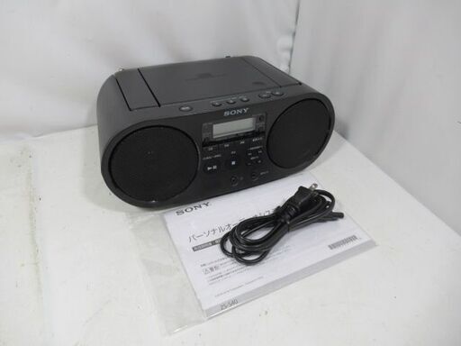 1ヶ月保証/CDラジオ/CDプレーヤー/コンパクト/ブラック/ソニー/SONY/ZS-S40/美品/良品/中古品/JAKN5279/