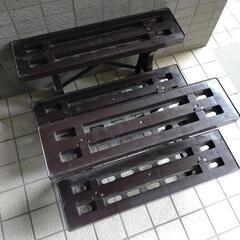 ベランダガーデニング始めませんか  フラワースタンド×2台