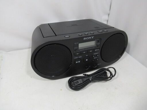 1ヶ月保証/CDラジオ/CDプレーヤー/コンパクト/ブラック/ソニー/SONY/ZS-S40/美品/良品/中古品/JKN5281/