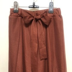 サテンカーゴ＆シフォンパンツの画像