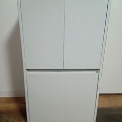 廃盤品　無印良品　ダストボックス　二段