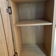 木製　電話台の画像