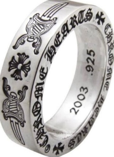 CHROME HEARTS スペーサー ダガー リング【16号】