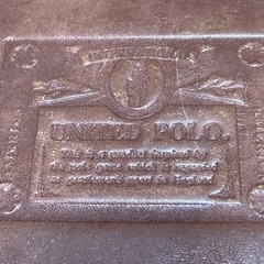 ポロ 革の財布 経年劣化ありの画像