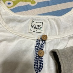 子供とお揃いのTシャツの画像