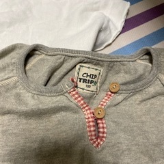 子供とお揃いのTシャツの画像