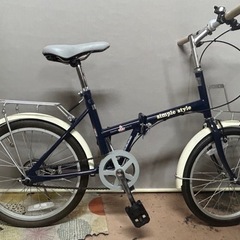 自転車　折りたたみ　20インチの画像