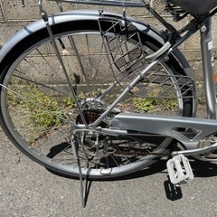 自転車　27インチ　6段変速ギア(取り引き完了)の画像