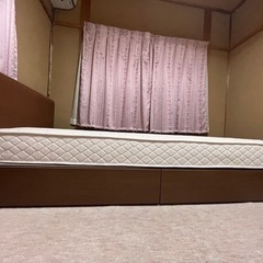 決まりました！ベッドシングル　引き出し2個付き