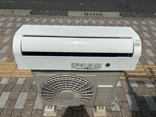 決まりました◆日立 エアコン 10畳程度 2017年製 RAS-A28F エアコンクリーニング渡し
