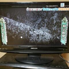【値下げ】ORION 19インチDVD内蔵液晶テレビ（LTD19...