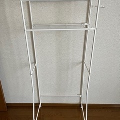 洗濯機上収納の画像