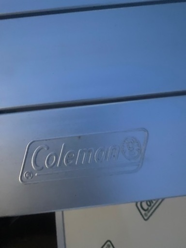 値下げ❗️Colemanアルミテーブル2つ