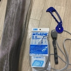 網戸　張り替える用品四つ　セット　一回だけ使えたことがある