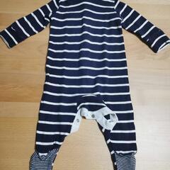 next✩baby 足付きロンパースの画像