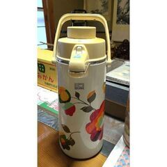 象印 昭和レトロ 花柄エアーポットSDR-2200
