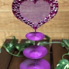 アクセサリースタンド　ハートの画像