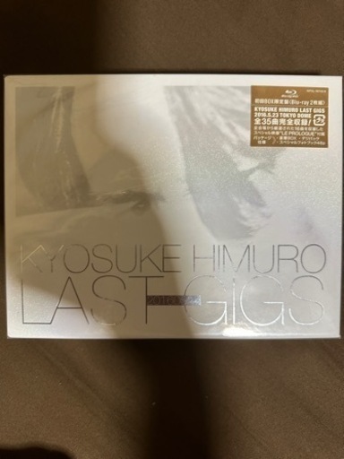 決まりました。氷室京介 新品 初回限定盤 LAST GIGS Blu-ray