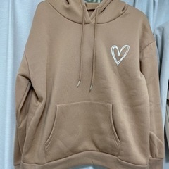 SHEIN パーカー Lサイズ アプリコット