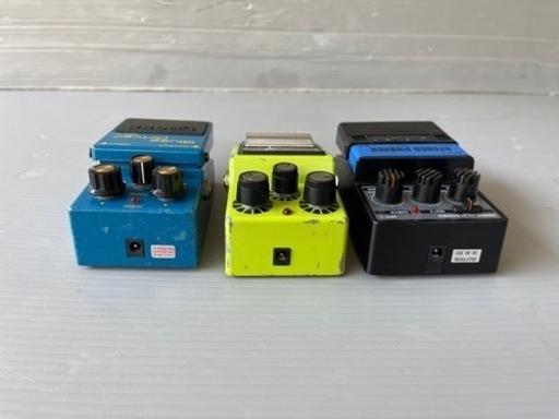 BOSS BLUES DRIVER【BD-2】ARION STEREO PHASER【SD-9】MAXON Sonic Distort