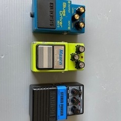 BOSS BLUES DRIVER【BD-2】ARION STEREO PHASER【SD-9】MAXON Sonic