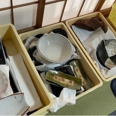 旅館の和食器たくさん！