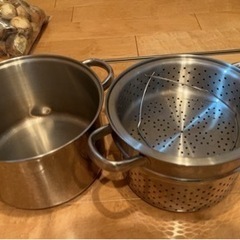 なべ　パスタや蒸し料理も可能の画像