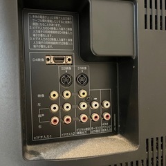 テレビとテレビ台 ジャンクの画像