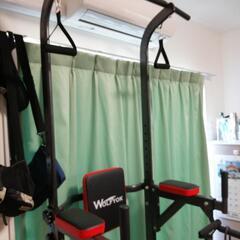 ぶら下がり　健康器具の画像