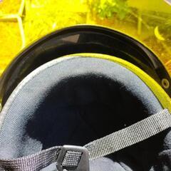 半キャップヘルメットバイザー付きの画像