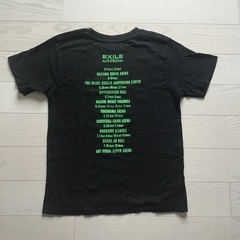 ♪サイズ150  EXILE   半袖　 Tシャツ　黒×グリーン　　男の子♬の画像