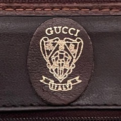 GUCCI オールドグッチ GG柄 セカンドバッグの画像