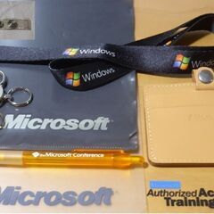 (決まりました)Microsoft ノベルティー6種8品